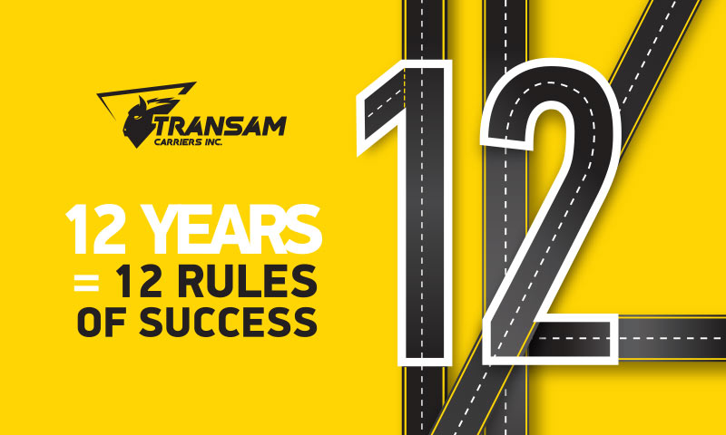 Transam Carriers: 12 Years = 12 Rules of Success